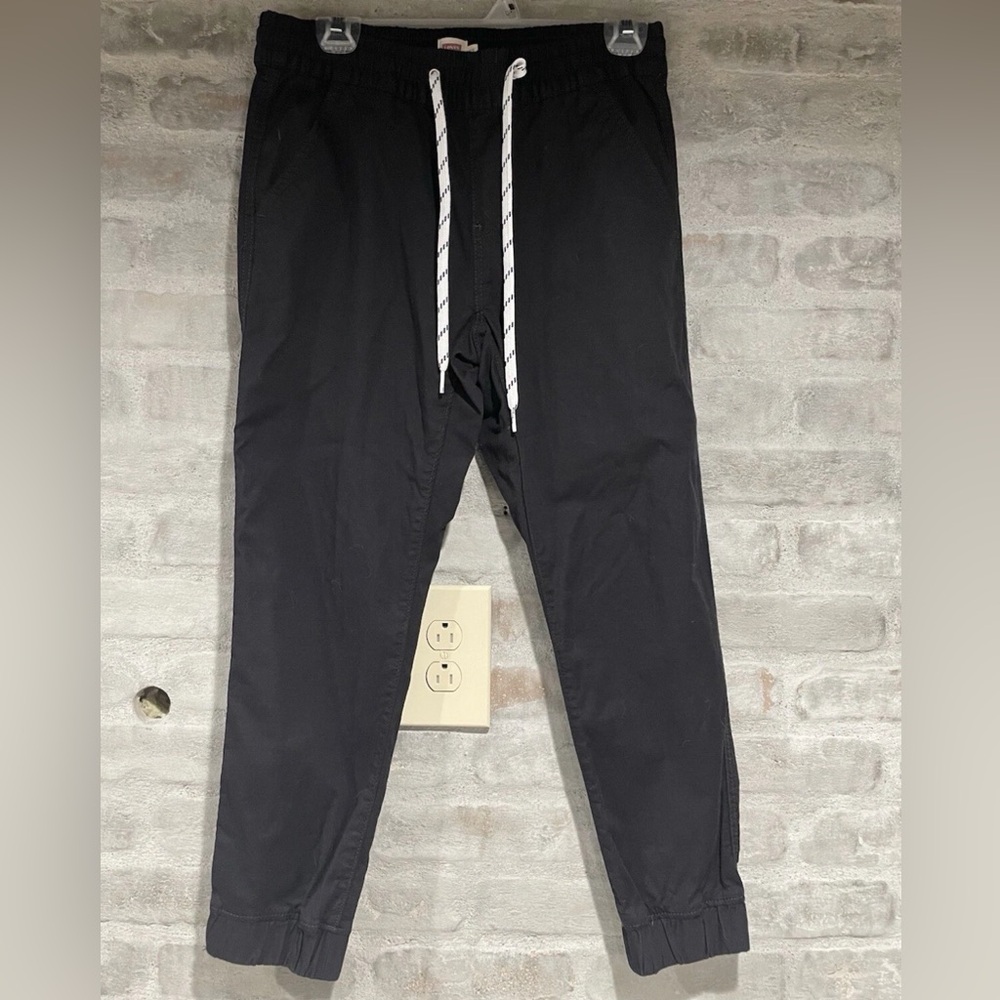 Levi's Black Joggers with Drawstring
